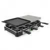 Tristar RA-2747 appareil à raclette avec revêtement antiadhésif, voyant lumineux, fonction grill, noir, pierre