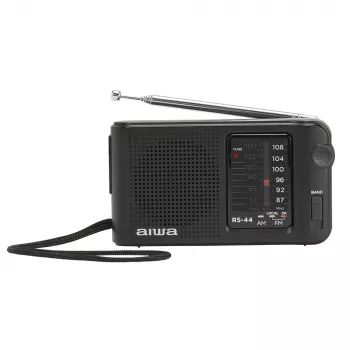 Radio de poche AIWA RS-44 AM/FM, noire