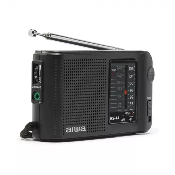 Radio de poche AIWA RS-44 AM/FM, noire