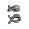 Clips Swaddler Lodger pour lange en coton (2 pièces), Carbon