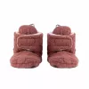 Chaussons bébé en polaire Lodger Slipper Folklore, 12-18 mois, Rosewood