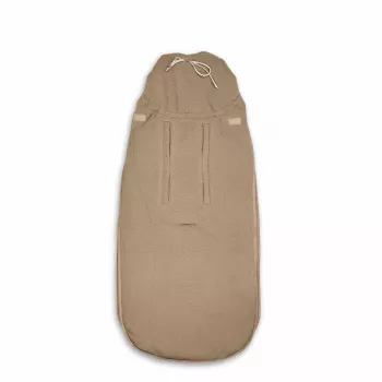 Chancelière de siège auto 4 saisons Lodger Mini BunkerTeddy, beige