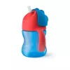 Gobelet à paille Philips AVENT avec paille flexible, 200 ml, 9m+, bleu