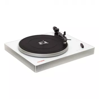 AIWA APX-680BT/WT platine vinyle à entraînement par courroie avec Bluetooth, enregistrement USB et connectivité PC - noir