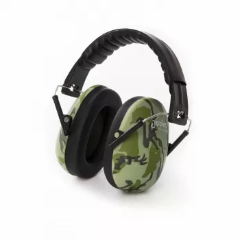 Jippie's casque antibruit pour enfants, camouflage | protection auditive 27 dB SNR pour enfants