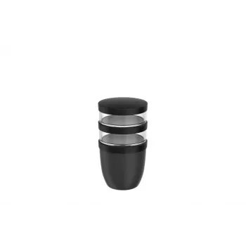 Lunchpot thermique MEPAL Ellipse Nordic Black 0,5 + 0,2 L 107658041100