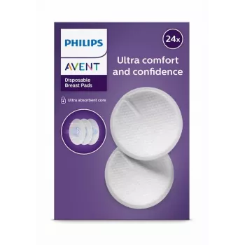 Coussinets d'allaitement jetables Philips Avent (lot de 24)