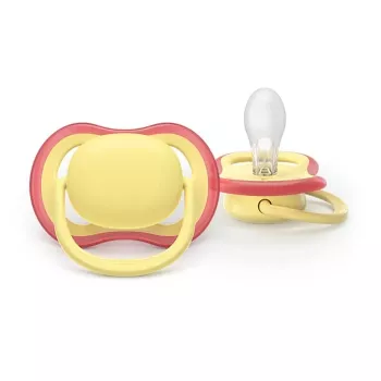 Sucette Philips Avent Ultra Air 0-6 mois, lot de 2, fille