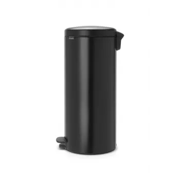 Poubelle à pédale Brabantia NewIcon 30L noir mat