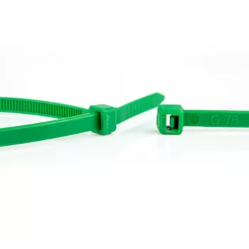 Serre-câbles en polyamide verts WKK 300 x 3,6 mm, pack de 100 110194571