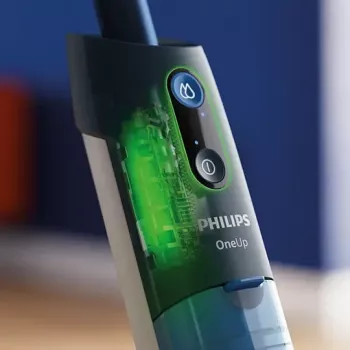 Nettoyeur de sols durs électrique sans fil Philips OneUp Series 3000, Deep Blue