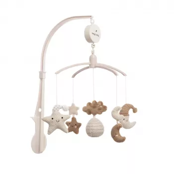 Baby's Only Mobile musical 0+ Heaven Clay / Warm Linen