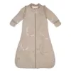 Gigoteuse bébé Lodger Hopper Matcha Turtle avec manches amovibles, beige, 50/62