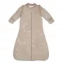 Gigoteuse bébé Lodger Hopper Matcha Turtle avec manches amovibles, beige, 50/62