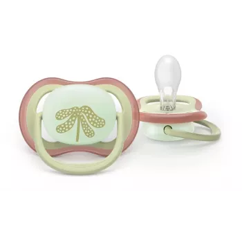 Sucette Philips Avent Ultra Air jour et nuit, 6-18 mois, lot de 2