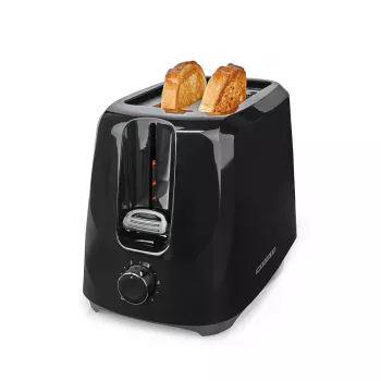 Grille-pain Melissa, 700 W, noir, 2 fentes