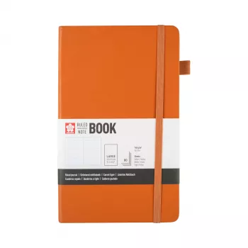 Carnet SAKURA 94146603 A5 ligné ambre couverture rigide 160 pages