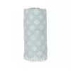 Drap d'emmaillotage Lodger Swaddle Tribe en coton mousseline 120x120 cm Ice Flow
