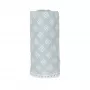 Drap d'emmaillotage Lodger Swaddle Tribe en coton mousseline 120x120 cm Ice Flow