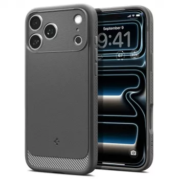 Coque MagSafe Spigen Rugged Armor Mag pour iPhone 17 Pro / 18 Pro – grise