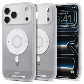 Coque MagSafe Spigen Ultra Hybrid Mag pour iPhone 17 Pro / 18 Pro – argent