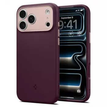 Coque MagSafe SPIGEN Nano Pop pour iPhone 17 Pro / 18 Pro Burgundy Bean