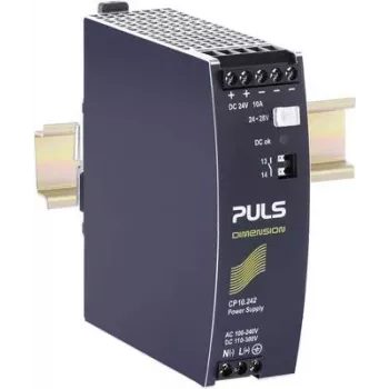 PULS CP10.242 DIN Rail Power Supply 24V DC 10A 240W 1 Output