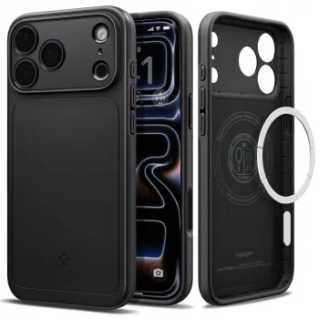 Coque Spigen Thin Fit MagSafe pour iPhone 17 Pro Max / 18 Pro Max - Noire