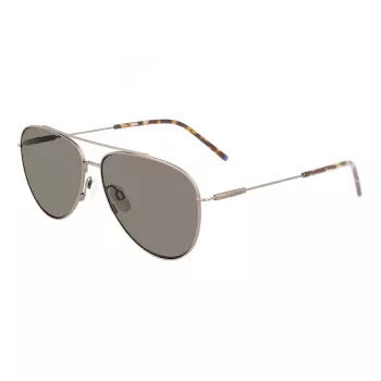 Lunettes de soleil homme ZEISS ZS22107SP-71 noires/grises rectangulaires 59 mm