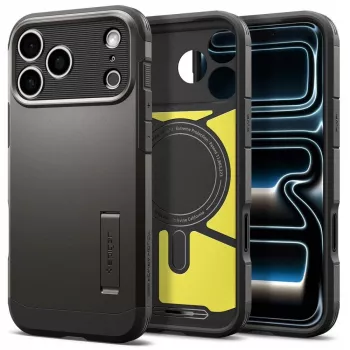 Coque Spigen Tough Armor T MAG MagSafe pour iPhone 18 Pro Max / 17 Pro Max - Gunmetal