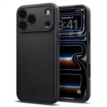 Coque Spigen Thin Fit MagSafe pour iPhone 18 Pro / 17 Pro - Noire