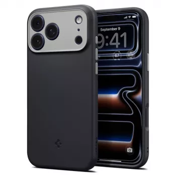 Coque MagSafe Spigen Nano Pop Mag pour iPhone 18 Pro / 17 Pro – Black Sesame