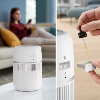 Humidificateur PHILIPS 4000 Series HU4210/04 blanc