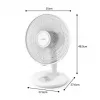 Ventilateur de table Philips 1000 Series, blanc