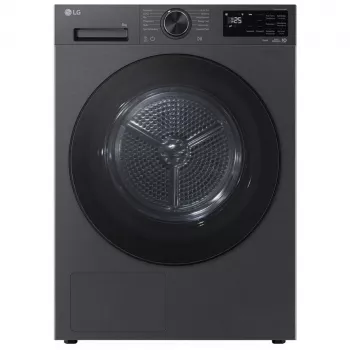 Sèche-linge à pompe à chaleur LG RT80X7B 8 kg avec AI Dry, A+++, écran tactile LED, Wi-Fi