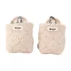 Chaussons bébé Lodger Slipper Folklore en polaire Birch 6-12 mois