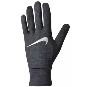 Gants de running femme Nike Dri-FIT Fleece - gris, XS/S