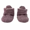 Lodger Slipper Folklore Fleece Baby Slippers, Mauve, 6-12 Months