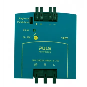 Alimentation sur rail DIN PULS MiniLine ML100.100 24 V DC 4,2 A 100 W
