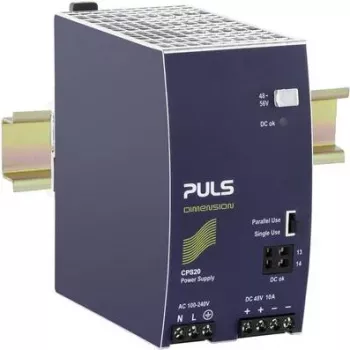 PULS CPS20.481 DIN Rail Power Supply 48V DC 10A 480W