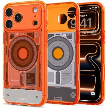 Coque Spigen Ultra Hybrid MagSafe pour iPhone 17 Pro / 18 Pro - C1 Tangerine