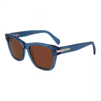Lunettes de soleil rectangulaires unisexes Paul Smith PS3601SHOWIT, noir/gris, 55-19-145