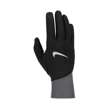 Gants de course homme Nike Pacer Midweight noir/gris XL