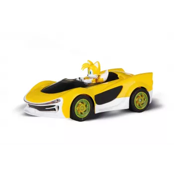 Voiture télécommandée Carrera RC Sonic Racing Crossworlds™ Tails 2,4 GHz 1:18 370201068