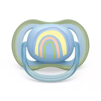 Sucette Philips Avent Ultra Air Deco Rainbow 0-6M garçon 1 pièce