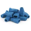 DSIT DANICOM gaine de câble RJ45 bleue grande - 10 pièces DC-RJ45-BOOT-L-BLUE-10PCE