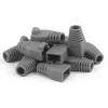 DSIT DANICOM gaine de câble RJ45 grise grande - 10 pièces DC-RJ45-BOOT-L-GREY-10PCE