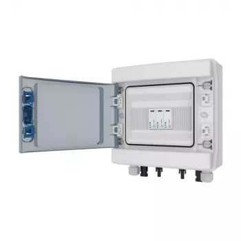 Coffret de chaîne DC photovoltaïque Eaton 1x IN+1x OUT parafoudre type 2 MC4 (EP-501987)