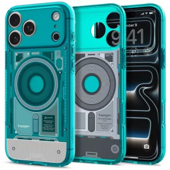 Coque MagSafe Spigen Ultra Hybrid pour iPhone 17 Pro Max / 18 Pro Max - C-One Bondi Blue