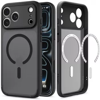 Coque SPIGEN Ultra Hybrid MagSafe iPhone 17 Pro / 18 Pro Frost Black